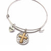 Simple Bangle Starfish Cross Hamsa Wire Charm Bracelet Femme Cuff Bracelets For Women Love Gift Famous Brand Jewelry