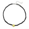 Simple Choker Necklaces Smiley Women Chain Ladies Seed Beads Pendant Girls Jewelry Colorful Trendy Korean Collares