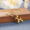 Simple Cool Cute Puppy Necklace Female Clavicle Chain Light  Non-Mainstream Design Sense Senior Mori Does Not Fade