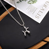 Simple Cool Cute Puppy Necklace Female Clavicle Chain Light  Non-Mainstream Design Sense Senior Mori Does Not Fade