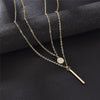 Simple Cross Pendants Necklaces Women Silver Color Chain Choker Necklace Female Bohemian Metal Jewelry Bijoux Collares