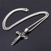 Simple Cross Chain Necklace For Women Men  Ladies Gold Jewelry Pendant Necklaces Crucifix Christian Ornament Gifts