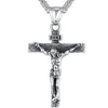 Simple Cross Chain Necklace For Women Men  Ladies Gold Jewelry Pendant Necklaces Crucifix Christian Ornament Gifts