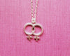Simple Double Venus Lesbian Pendant Necklace Stainless Steel Jewelry Gifts