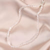 Simple Female Transparent Crystal Beads Handmade Beaded Necklaces For Women Girls OL Style Ladies Party Jewelry Gifts