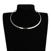 Simple Round Torques Collares Choker Necklace Punk Rock Jewelry Hip-hop Accessories Bijoux