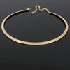 Simple Round Torques Collares Choker Necklace Punk Rock Jewelry Hip-hop Accessories Bijoux