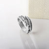 Simple  Silver Color Feather Dolphin Adjustable Ring Exquisite Jewelry Ring For Women Party Wedding Engagement Gift