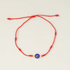 Simple Handmade Braided Lucky Red String Charm Bracelet Women Men Turkish Blue Evil Eye Beads Bracelet Trend Friendship Jewelry