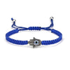 Simple Handmade Braided Lucky Red String Charm Bracelet Women Men Turkish Blue Evil Eye Beads Bracelet Trend Friendship Jewelry