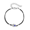 Simple Handmade Braided Lucky Red String Charm Bracelet Women Men Turkish Blue Evil Eye Beads Bracelet Trend Friendship Jewelry