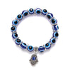 Simple Handmade Braided Lucky Red String Charm Bracelet Women Men Turkish Blue Evil Eye Beads Bracelet Trend Friendship Jewelry