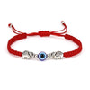 Simple Handmade Braided Lucky Red String Charm Bracelet Women Men Turkish Blue Evil Eye Beads Bracelet Trend Friendship Jewelry