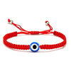 Simple Handmade Braided Lucky Red String Charm Bracelet Women Men Turkish Blue Evil Eye Beads Bracelet Trend Friendship Jewelry