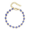 Simple Handmade Braided Lucky Red String Charm Bracelet Women Men Turkish Blue Evil Eye Beads Bracelet Trend Friendship Jewelry