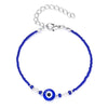 Simple Handmade Braided Lucky Red String Charm Bracelet Women Men Turkish Blue Evil Eye Beads Bracelet Trend Friendship Jewelry