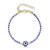 Simple Handmade Braided Lucky Red String Charm Bracelet Women Men Turkish Blue Evil Eye Beads Bracelet Trend Friendship Jewelry
