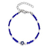 Simple Handmade Braided Lucky Red String Charm Bracelet Women Men Turkish Blue Evil Eye Beads Bracelet Trend Friendship Jewelry