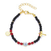 Simple Handmade Braided Lucky Red String Charm Bracelet Women Men Turkish Blue Evil Eye Beads Bracelet Trend Friendship Jewelry