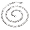 Simple Ladies Stainless Steel Chain Necklace Men's Neck Hip Hop Necklace All-match Jewelry Accessories Friend Gift
