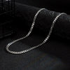 Simple Ladies Stainless Steel Chain Necklace Men's Neck Hip Hop Necklace All-match Jewelry Accessories Friend Gift