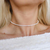 Simple Necklace Women Choker Women Beaded Choker Necklace Summer Beach Jewelry Birthday Chain Jewelry Gift Women Jewelry