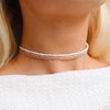 Simple Necklace Women Choker Women Beaded Choker Necklace Summer Beach Jewelry Birthday Chain Jewelry Gift Women Jewelry