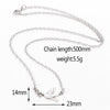 Simple Necklace Peace Dove Pendants Silver Color Women Men Colar Gift Jewelry Choker Necklace for Women