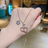 Simple Pendant Necklace Lady Personality Alloy Necklace Charm Hip Hop Jewelry Gift Accessories