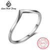 Simple Style 5mm 925 Sterling Silver Rings for Women Size 6 7 8 Female Finger Ring Minima Fine Jewelry Gift For Friends