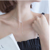 Simple Style Silver Color Adjustable Ball Necklace Bead Pendant Ladies Short Chain Necklaces For Gilr Jewelry