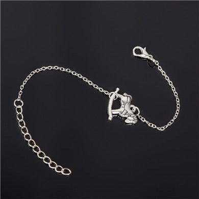 Simple Style Silver Plated Charm Bracelet Jewelry Gift Love Wedding Banquet Wholesale Top Quality Jewelry