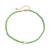 Simple Sweet Design Holiday Style Woven Rice Bead Necklace Bohemian INS Small Daisy Flower Necklace Female Suitable For Party