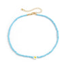 Simple Sweet Design Holiday Style Woven Rice Bead Necklace Bohemian INS Small Daisy Flower Necklace Female Suitable For Party