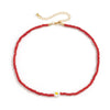 Simple Sweet Design Holiday Style Woven Rice Bead Necklace Bohemian INS Small Daisy Flower Necklace Female Suitable For Party