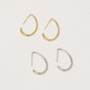 Simple Trendy Copper Geometry Earring for Women Party Female Gifts Piercing Earrings Gold Korean Jewelry