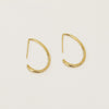Simple Trendy Copper Geometry Earring for Women Party Female Gifts Piercing Earrings Gold Korean Jewelry