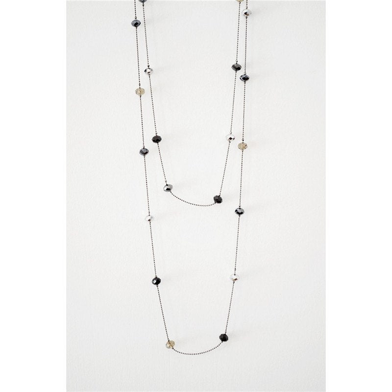 Simple choker necklaces pendant women jewelry bijoux femme collier crystal neckalce sautoir long necklaces silver necklace gift