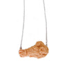 Simulation Fried Chicken Pendant Necklace Lovely Funny Crispy Chicken Wing Realistic Food Necklace Jewelry