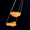 Simulation Fried Chicken Pendant Necklace Lovely Funny Crispy Chicken Wing Realistic Food Necklace Jewelry