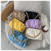 Single shoulder armpit bag for women 2022 autumn winter folding chain cross body fairy water dumpling cloud bag