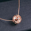 925 Sterling Silver Charm pendant necklace for women Lover girls fashion lucky Round ball Desgin 2020 New arrival