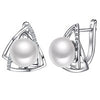 925 sterling silver Earrings natural pearls fine jewelry for women Lover Mum fashion Christmas new years gift