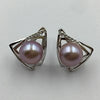 925 sterling silver Earrings natural pearls fine jewelry for women Lover Mum fashion Christmas new years gift
