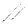 Jewelry DIY Finding 18k Au750 gold extended chains 3.5cm 5.5cm length necklace bracelet chain extender with tag