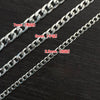 Size 3-7mm Men's Necklace Stainless Steel Cuban Link Chain Gold Black Silver Color Male Jewelry Gifts for Men