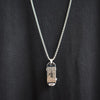 Skateboard Shoelace Wheel Necklace Cross Pendant Men's Personality Student Couple Necklace