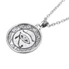Skyrim Jewelry Pendant Necklaces Religious Egyptian Eye of Ra Horus Udjat Link Chain Necklace Lockets Necklace for Gifts