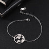 Skyrim Plane Charm Bracelet Stainless Steel Aircraft Airplane Adjustable Chain Link Bracelets Pulsera Jewelry Gift for Women