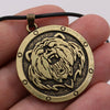 Slavic Veles Bear Pendant Ancient Animal Amulet Necklace Men Talisman Collier Viking Pagan Jewelry